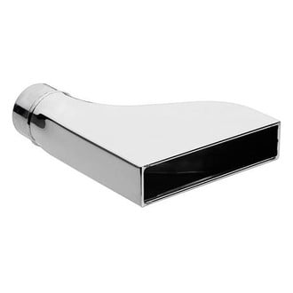 Vibrant Performance® - 304 SS Rectangular Single-Wall Exhaust Tip (2.5" Inlet, 9.5" Length)