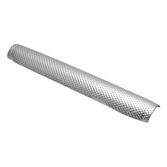 Vibrant Performance® - SheetHot 6 Layer Dimpled Aluminum Preformed Pipe Heatshield (2"-3" Diameter, 2' Length)