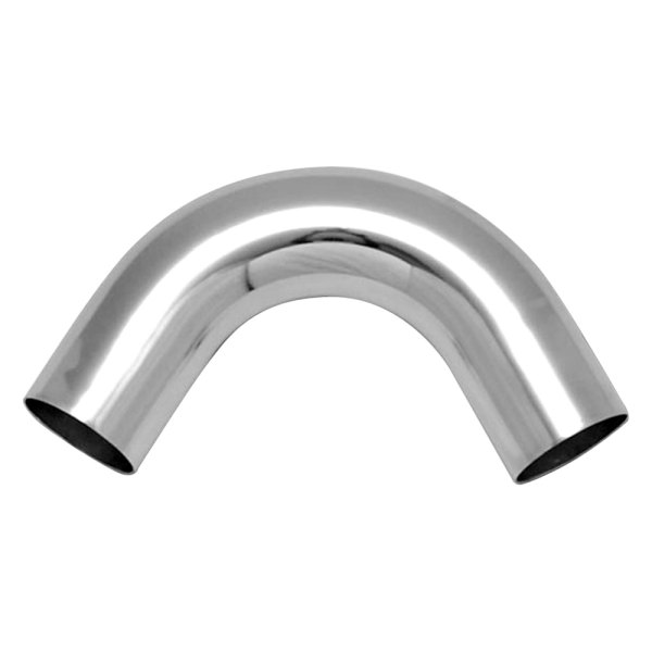 Vibrant Performance® - Aluminum Polished 120 Degree Mandrel Bend Pipe
