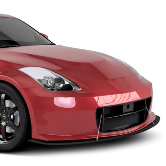 Vicrez® - Nismo V2 Style Urban Camo Front Bumper Splitter with Support Rods