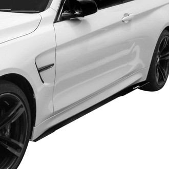 Vicrez® - VZ Style Black Side Skirt Splitters