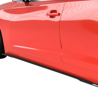 Vicrez® - VZ3 Style Black Side Skirt Splitters