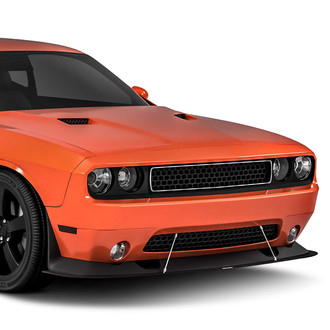 Vicrez® - VZ Style Urban Camo Front Bumper Splitter with Support Rods
