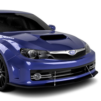 Vicrez® - VZ1 Style Urban Camo Front Bumper Splitter with Support Rods