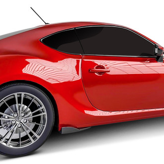 Vicrez® - V3R Style Side Rocker Panel Winglets (Unpainted)
