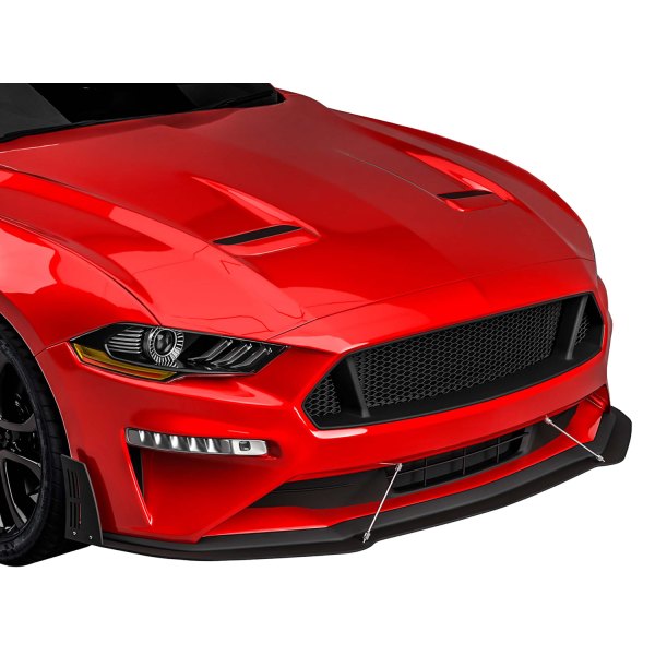 Vicrez® - LV Style Front Bumper Splitter with Support Rods