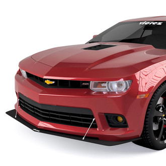 Vicrez® - Z28 Style Front Bumper Splitter with Support Rods