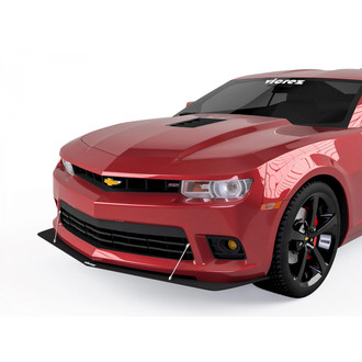 Vicrez® - Z28 Style Front Bumper Splitter with Support Rods