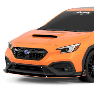 Vicrez® - LV2 Style Urban Camo Front Bumper Splitter with Support Rods