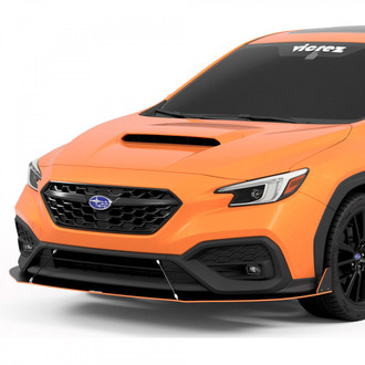 Vicrez® - LV2 Style Front Bumper Splitter with Support Rods