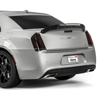 Vicrez® - Dry Carbon Fiber Rear Wicker Bill Add-on Spoiler