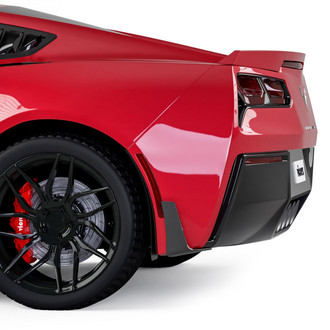 Vicrez® - Vesper Style Rear Side Add-Ons (Unpainted)