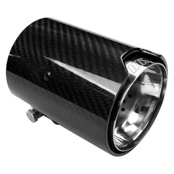 Vicrez® - Stainless Steel M Performance Round Carbon Fiber Exhaust Tips