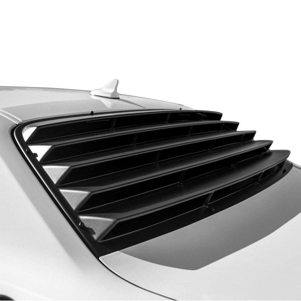 Vicrez® vz101487 - LV Style Rear Window Louver (Unpainted)