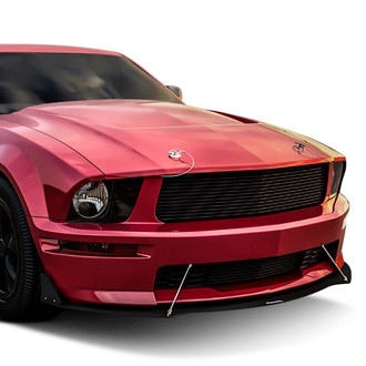 Vicrez® - DR Style Urban Camo Front Bumper Splitter with Support Rods
