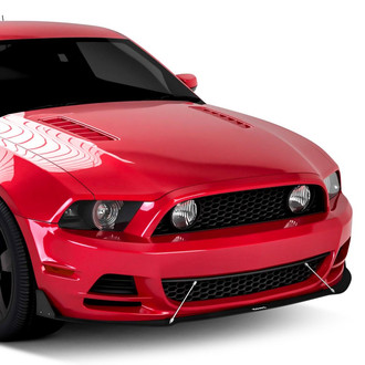 Vicrez® - V3R Style Urban Camo Front Bumper Splitter with Support Rods