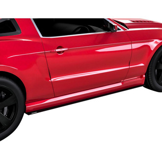 Vicrez® - V1R Style Satin Black Side Skirt Splitters