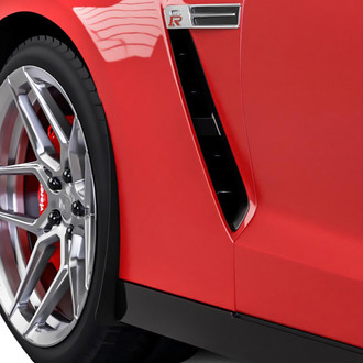 Vicrez® - Carbon Flash Metallic Mud Flaps