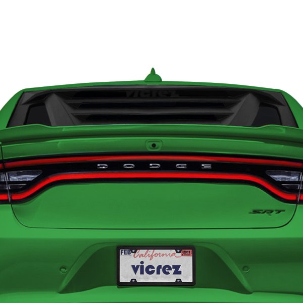 Vicrez® - UT Style Rear Window Louver (Unpainted)