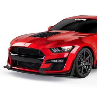 Vicrez® - GT500 Style Black Front Bumper Cover