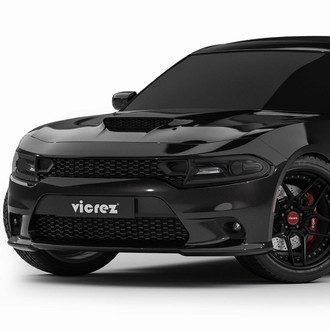 Vicrez® - SRT Hellcat Style Black Front Bumper