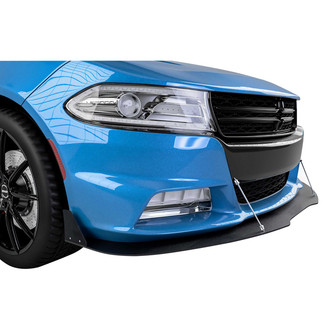 Vicrez® - V3R Style Front Bumper Lip Splitter with Support Rods