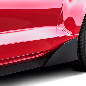 Vicrez® - MCL Pro Style Black Rocker Panel Winglets