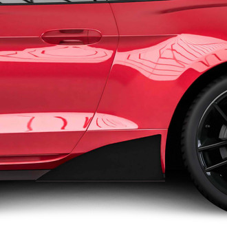 Vicrez® - MCL Pro Style Satin Black Ice Rocker Panel Winglets