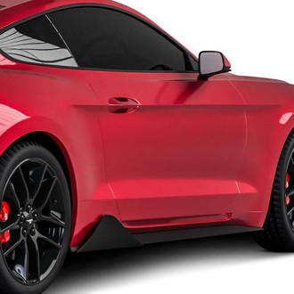 Vicrez® - Centa Pro Style Black Rocker Panel Winglets
