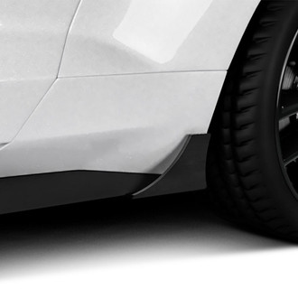 Vicrez® - V1R Pro Style Black Rocker Panel Winglets