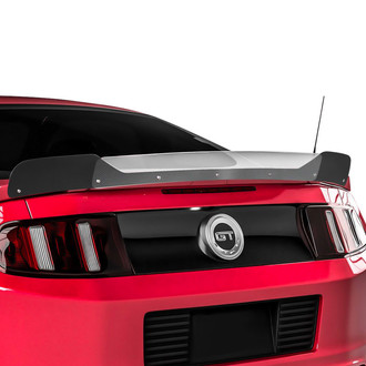 Vicrez® - V3R Style Gloss Carbon Fiber Rear Wicker Bill Add-on Spoiler