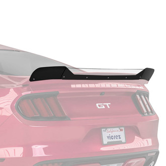 Vicrez® - V3R Style Carbon Flash Metallic Rear Wicker Bill Add-on Spoiler