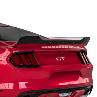 Vicrez® - V3R Style Carbon Fiber Rear Wicker Bill Add-on Spoiler