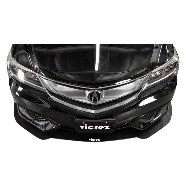 Vicrez® - VZ Style Front Bumper Lip Splitter with Support Rods