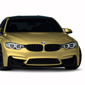 Vicrez® - M Style Front Bumper Lip Chin Spoiler (Unpainted)