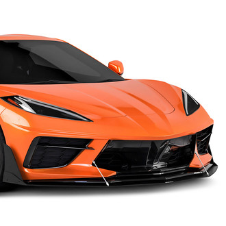 Vicrez® - VZR1 Style Carbon Flash Metallic Aero Splitter Package