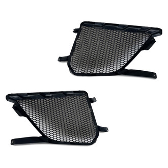 Vicrez® - 2-Pc Black Honeycomb Mesh Vent Grille