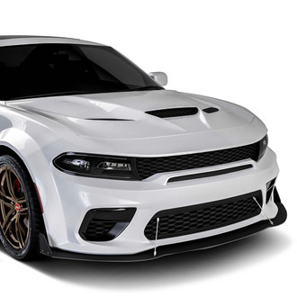 Vicrez® - VR2 Style Urban Camo Front Bumper Lip Splitter with Support Rods