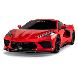Vicrez® - R1 Style Black Aero Splitter Package
