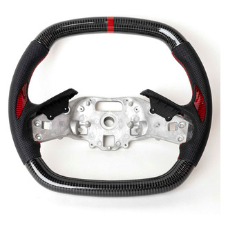 Vicrez® - OE Carbon Fiber Black Steering Wheel