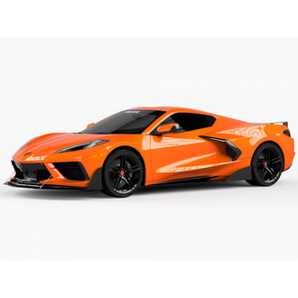 Vicrez® - VZR1 Style Black Aero Splitter Package