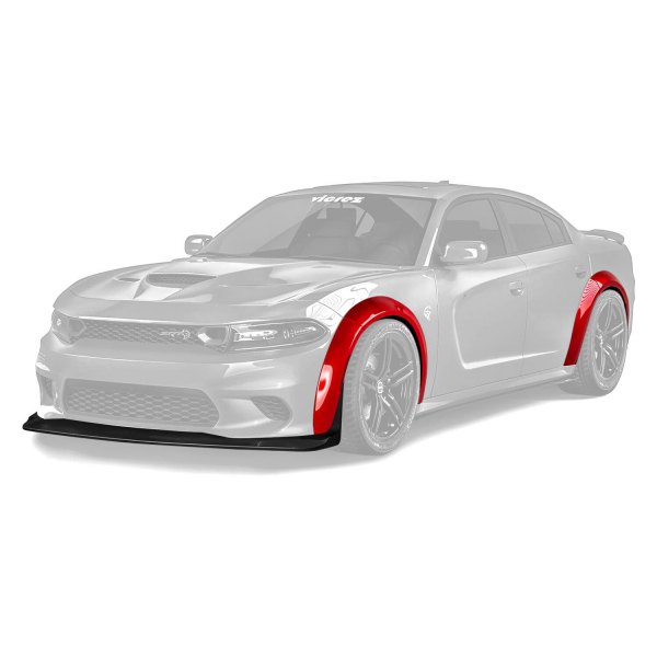 Vicrez® - Demon Wide Body Front and Rear Fender Flares Kit