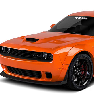 Vicrez® - Hellcat Style Hood with Air Vent Scoop (Unpainted)