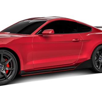 Vicrez® - VZR1 Style Urban Camo Side Skirt Splitters