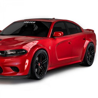 Vicrez® - Demon Style Wide Body Side Skirt Rocker Panels (Unpainted)