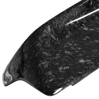 Vicrez® - Hellcat Redeye Style Gloss Black Fordge Carbon Fiber Rear Trunk Lip Spoiler with Camera Hole