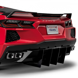Vicrez® - 328LV Style Black Rear Diffuser