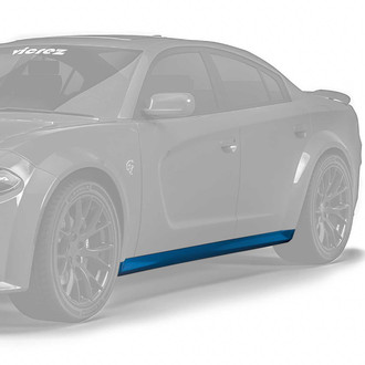 Vicrez® - SRT Hellcat Style Wide Body Side Skirt Rocker Panels (Unpainted)