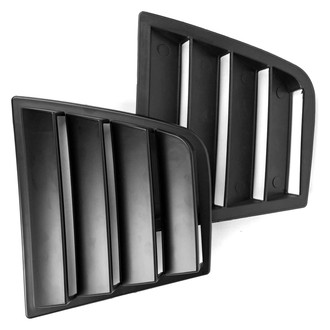 Vicrez® - LV Style Quarter Window Louvers (Unpainted)