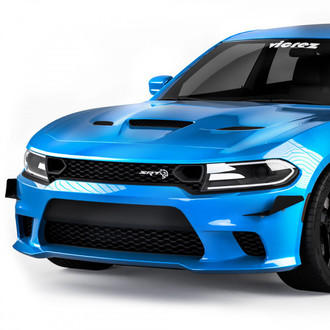 Vicrez® - L2R Style Front Bumper Canards